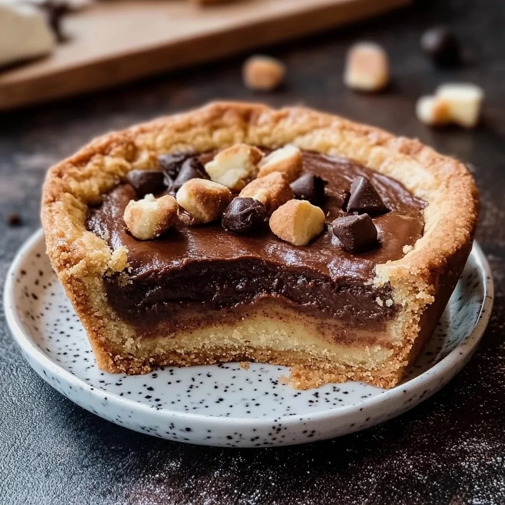 Nutella-Keks-Pie