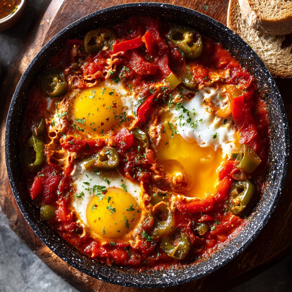 Shakshuka mit Chili
