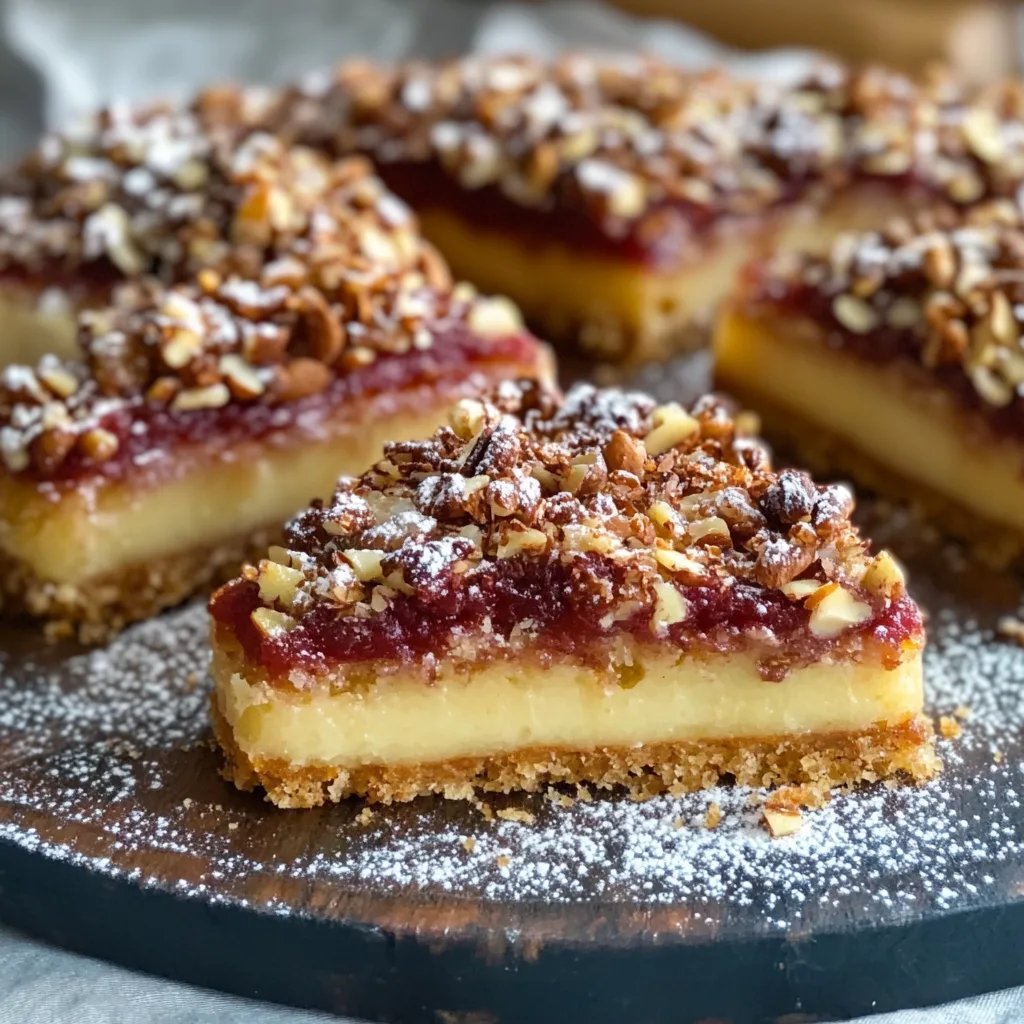 Nussiger Zimtkuchen mit Pflaumenfüllung