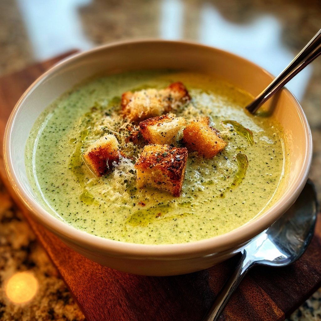 Brokkoli Suppe Cremig Leicht