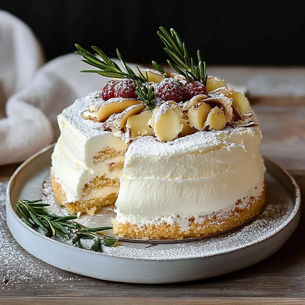 Vanillekipferl-Torte