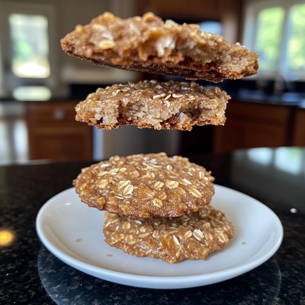 Haferflocken-Kekse mit Zimt