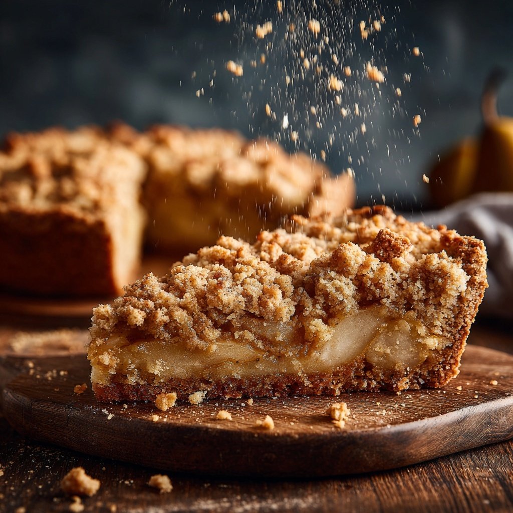 Streuselkuchen Mit Birnen