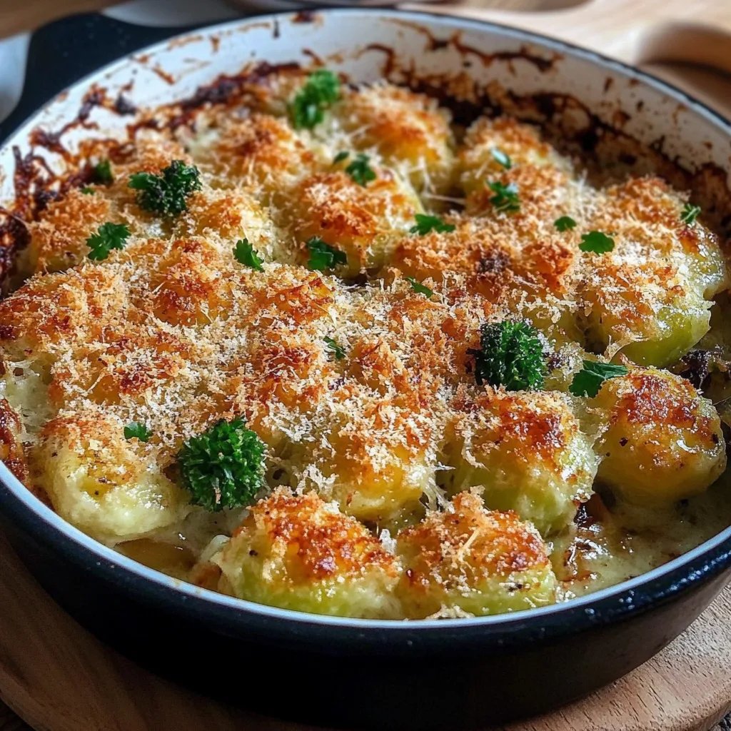 Rosenkohl mit Parmesan-Kruste