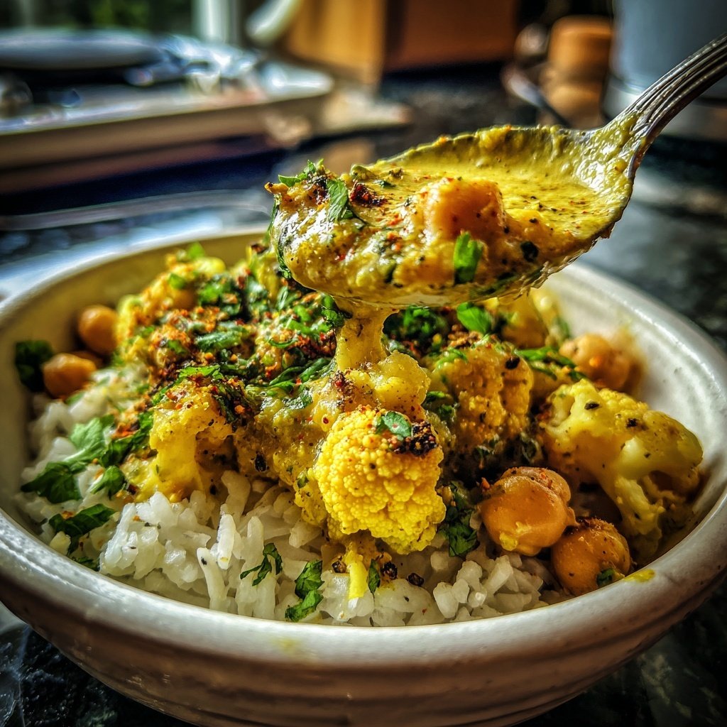 Blumenkohl Curry Vegan