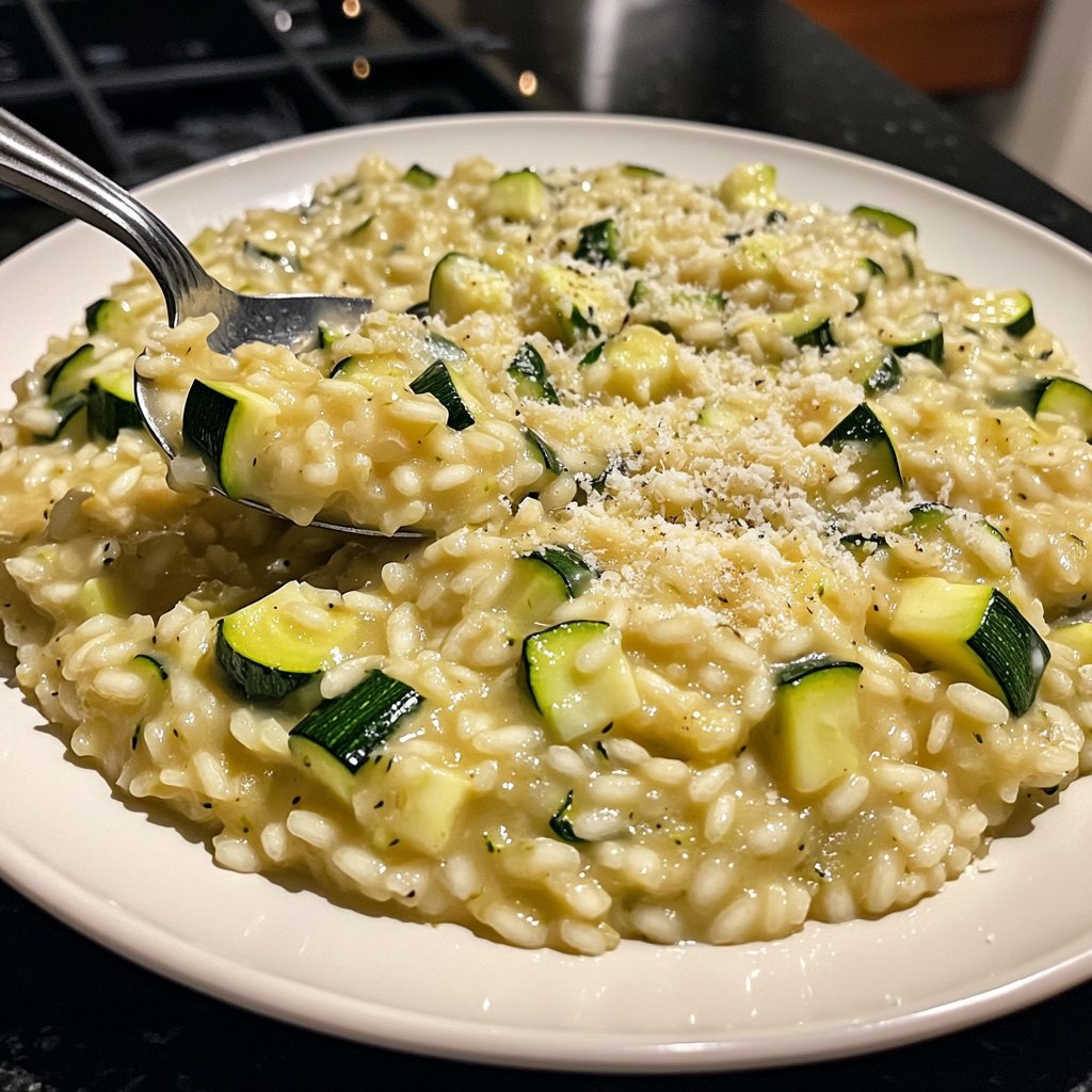 Risotto mit Zucchini