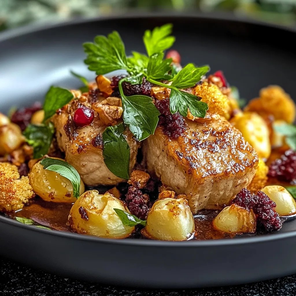 Gewürzblumenkohl mit Kichererbsen