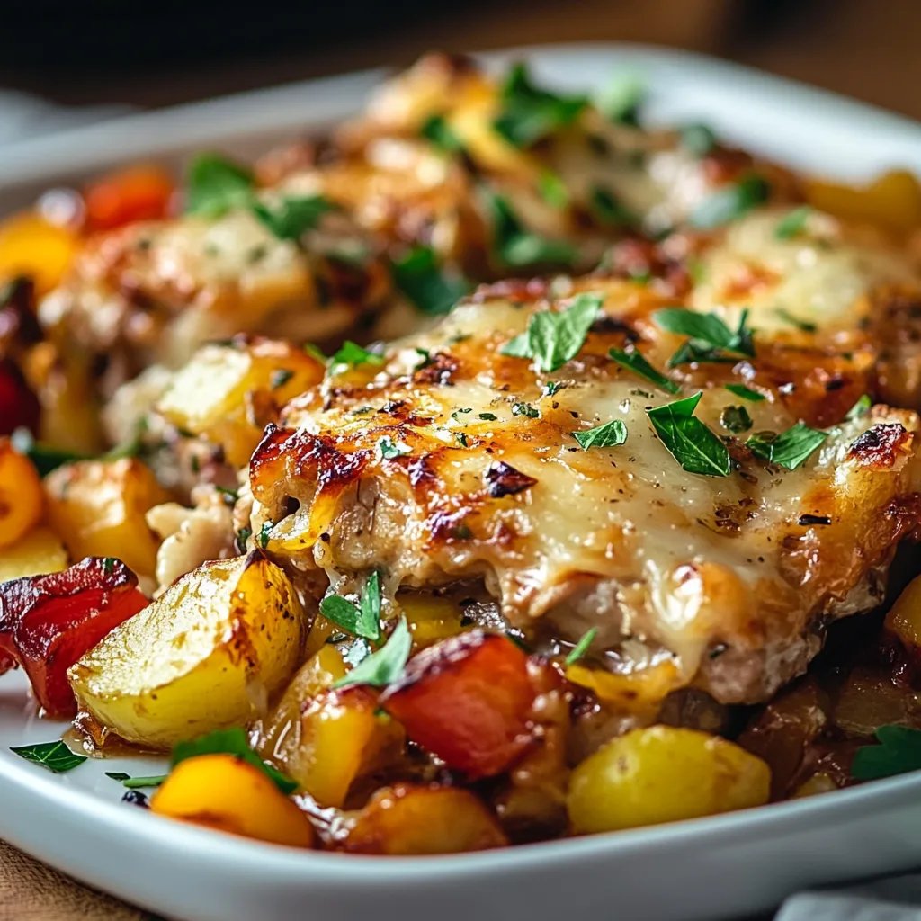 Hähnchen-Reis-Auflauf