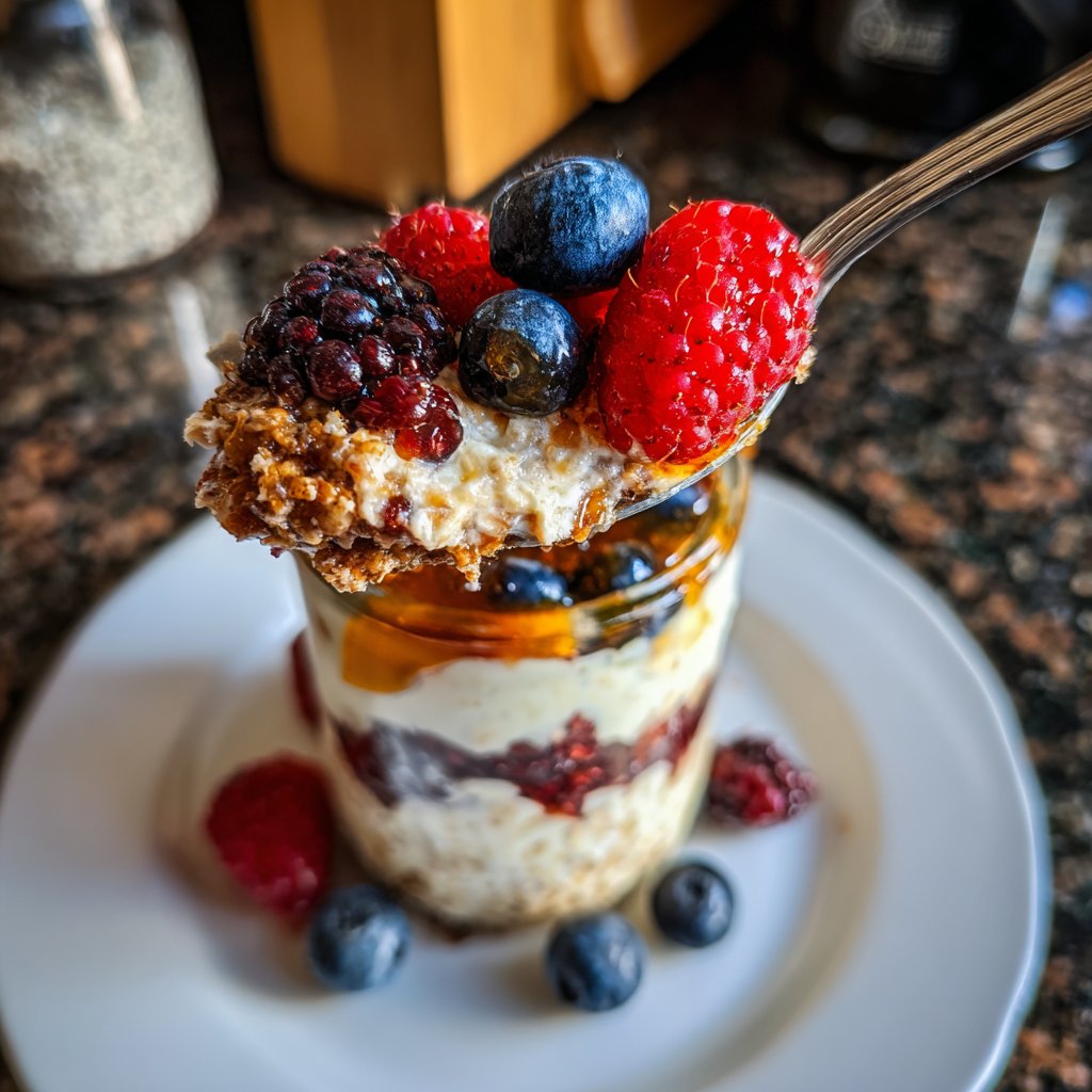 Overnight Oats mit Früchten