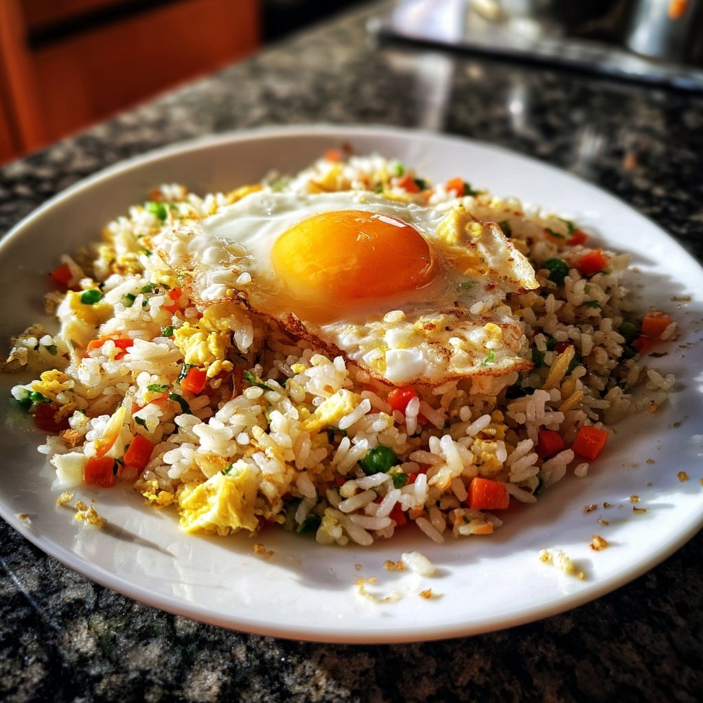 Gebratener Reis mit Ei