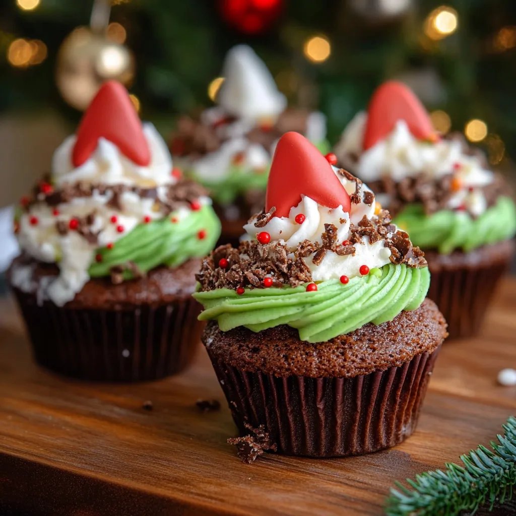 Weihnachtliche Cupcakes