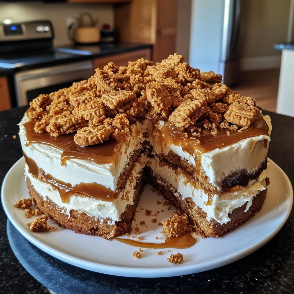 Lotus Biscoff Torte