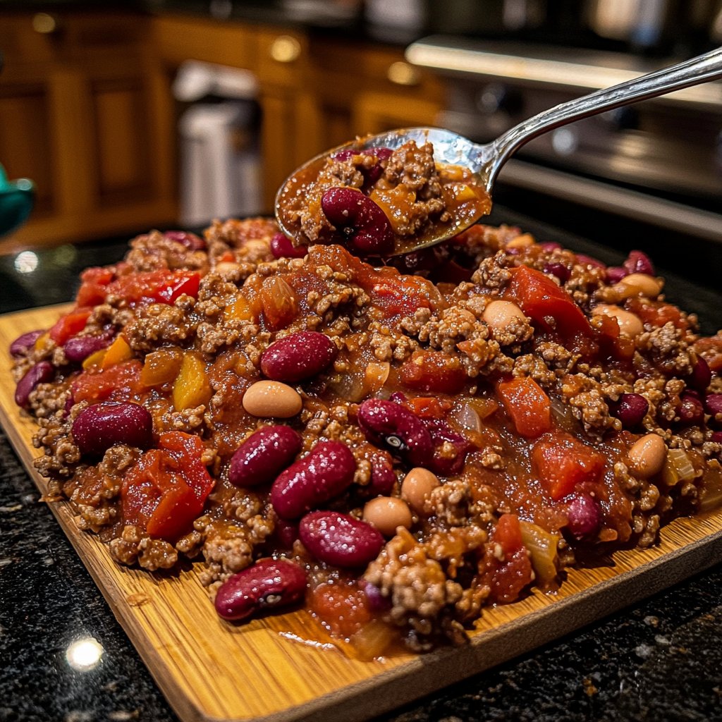 Chili sin Carne mit Tomaten