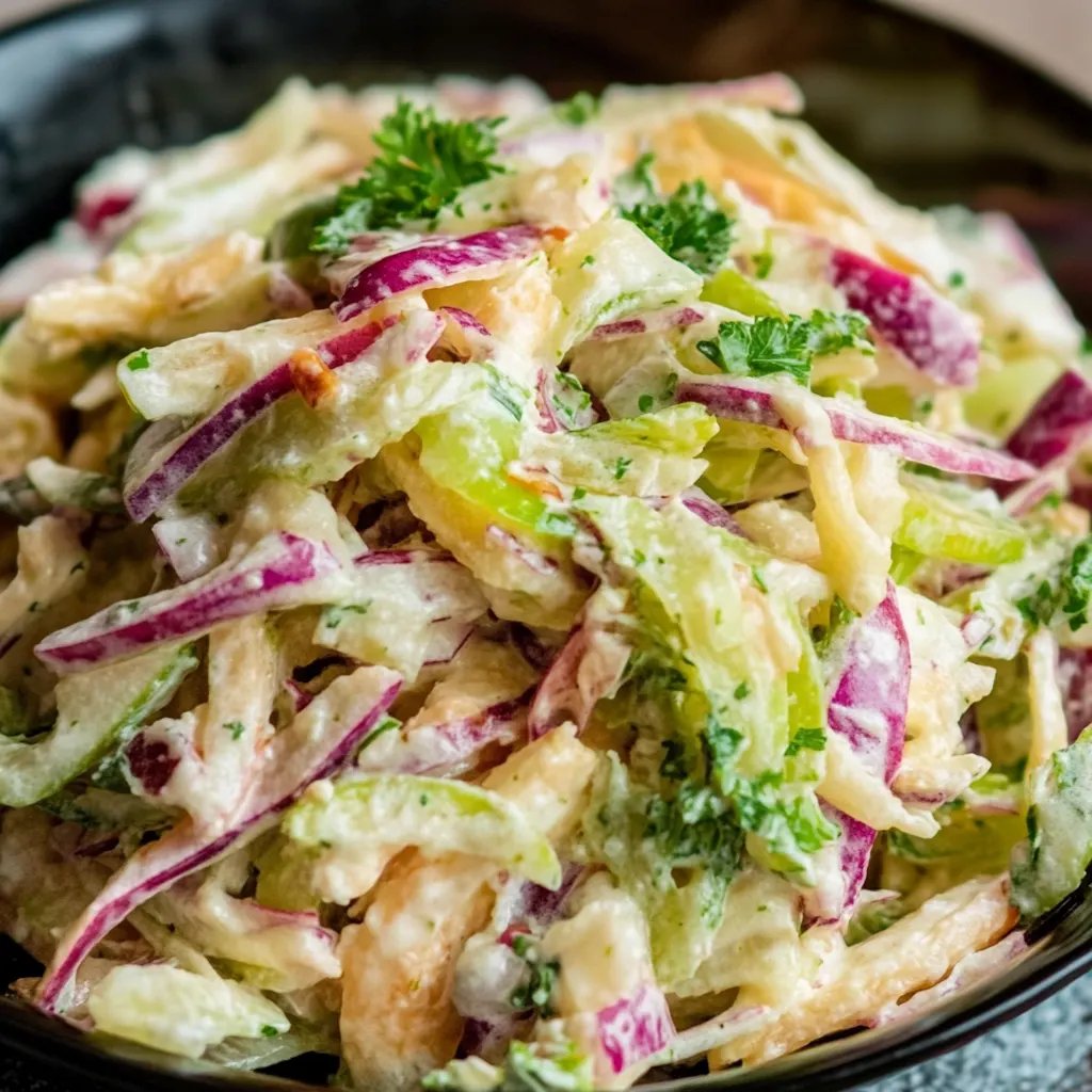 Cremiger Rosenkohl-Slaw
