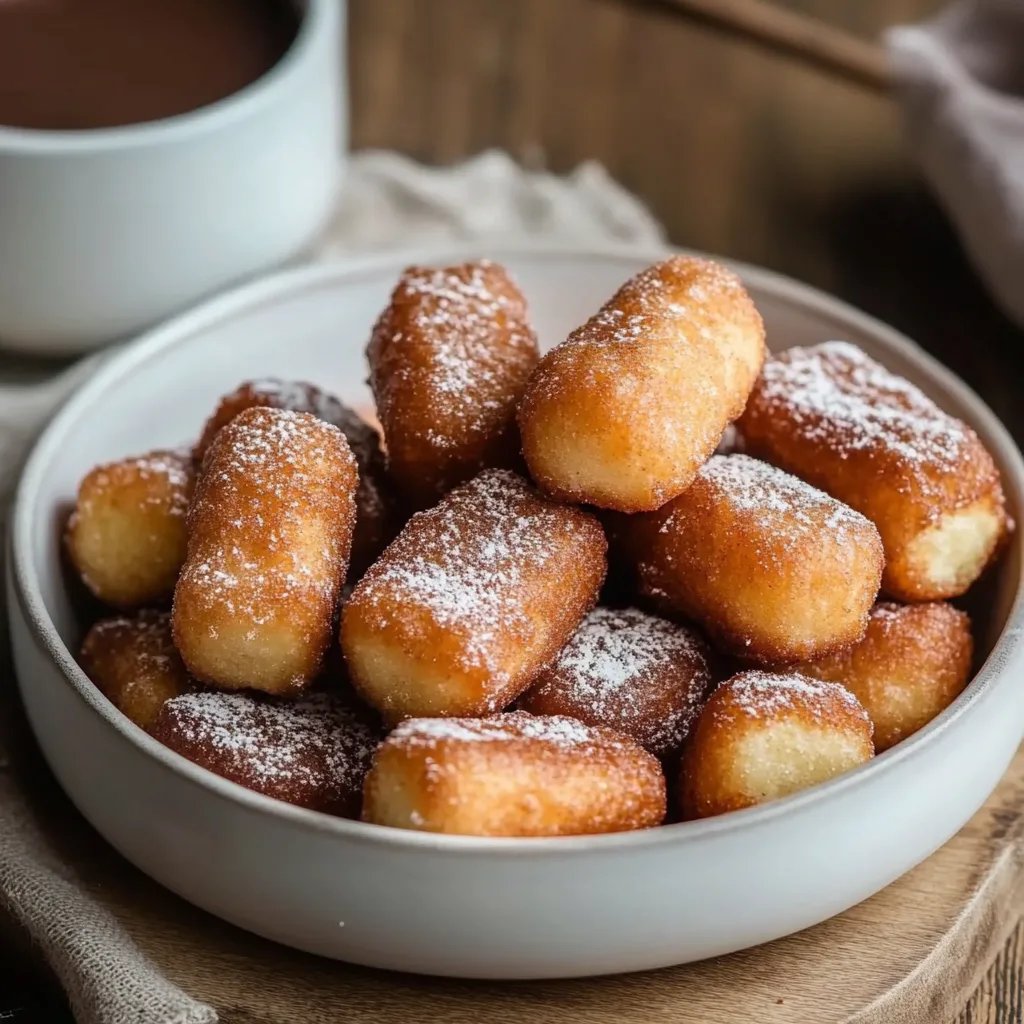 Gesunde Churro-Bites aus der Heißluftfritteuse