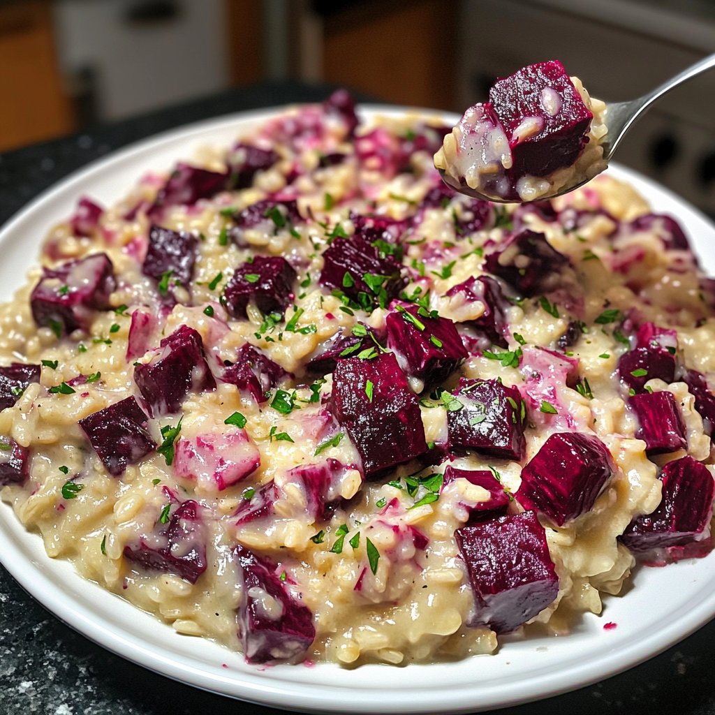 Risotto mit Roter Bete