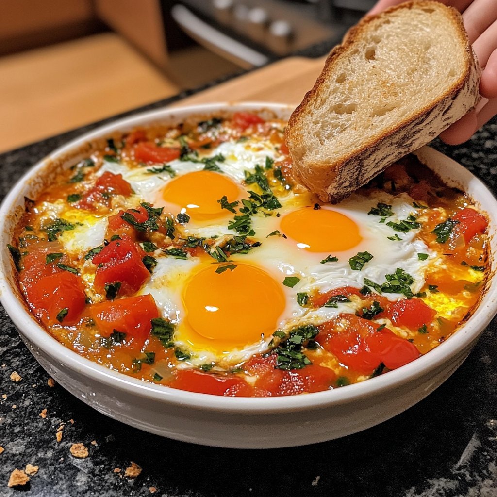 Shakshuka mit Kräutern