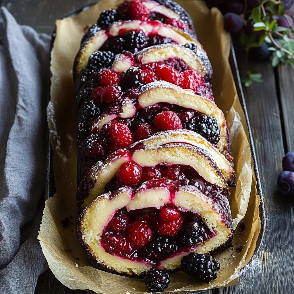Mohnbabka mit Marzipan & Preiselbeeren