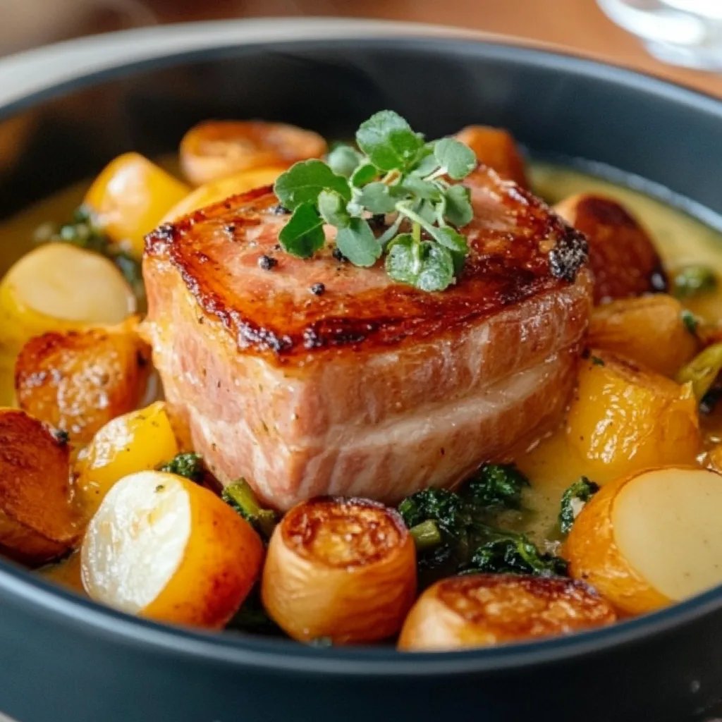 Rosenkohl-Möhren-Kartoffel-Eintopf