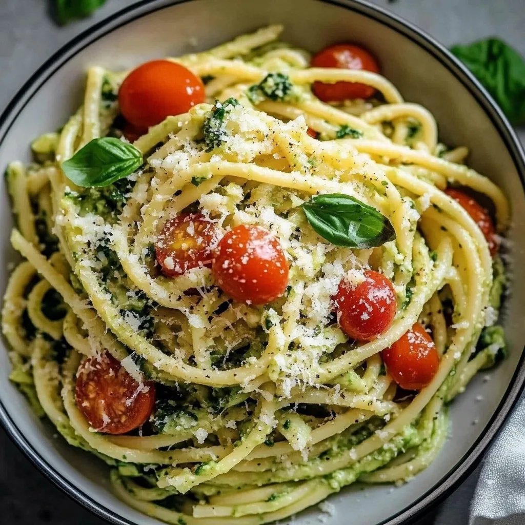 Cremige Avocado Pasta